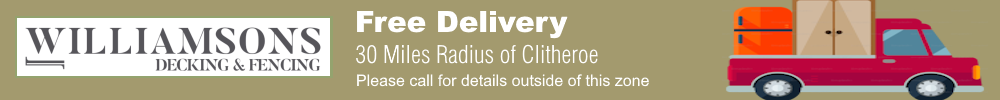 Free delivery 30 miles banner